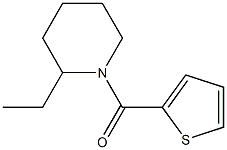 (2-ethyl-1-piperidinyl)(2-thienyl)methanone Struktur