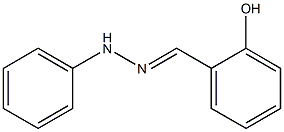 2-hydroxybenzaldehyde N-phenylhydrazone Struktur