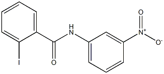 2-iodo-N-(3-nitrophenyl)benzamide Struktur