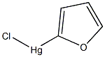 chloro(2-furyl)mercury Struktur