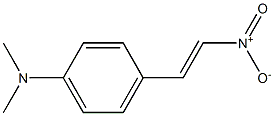 N,N-dimethyl-N-{4-[(E)-2-nitroethenyl]phenyl}amine Struktur