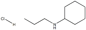 N-cyclohexyl-N-propylamine hydrochloride Struktur