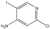 2-chloro-5-iodopyridin-4-amine Struktur