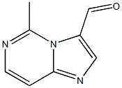 5-methylimidazo[1,2-c]pyrimidine-3-carbaldehyde Struktur