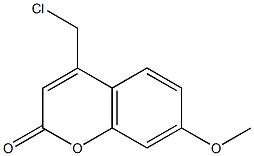 4-Chloromethyl-7-methoxy-chromen-2-one ,97% Struktur