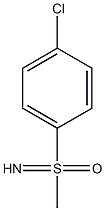 S-Methyl-S-(4-chlorophenyl) sulfoximine ,95% Struktur