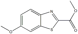 2-Carbomethoxy-6-methoxybenzothiazole ,97% Struktur