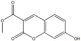 7-Hydroxy-2-oxo-2h-chromene-3-carboxylic acid methyl ester ,97% Struktur