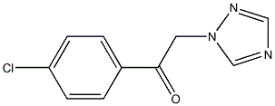 1-(4-chlorophenyl)-2-(1H-1,2,4-triazol-1-yl)ethanone Struktur