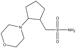 2-morpholinocyclopentane-methylsulfonylamine Struktur