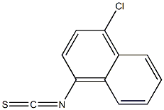 4-Chloro-1-naphtyl isothiocyanate Struktur