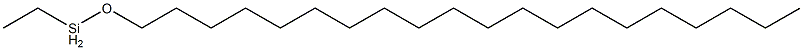 Ethyl(icosyloxy)silane Struktur