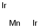 Manganese diiridium Struktur