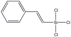 1-[Trichlorosilyl]-2-phenylethene Struktur