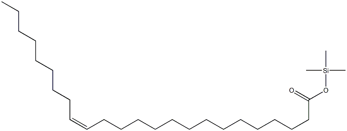 (Z)-15-Tetracosenoic acid trimethylsilyl ester Struktur