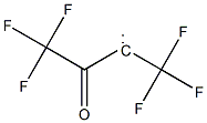 Trifluoromethyl(trifluoroacetyl)carbene Struktur