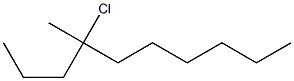 4-Chloro-4-methyldecane Struktur