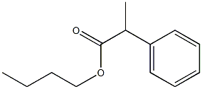 2-Phenylpropionic acid butyl ester Struktur