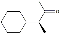 (3S)-3-Cyclohexyl-2-butanone Struktur