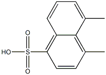 4,5-Dimethyl-1-naphthalenesulfonic acid Struktur