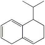 1,2,3,5-Tetrahydro-1-isopropylnaphthalene Struktur