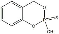 2-Hydroxy-4H-1,3,2-benzodioxaphosphorin-2-sulfide Struktur