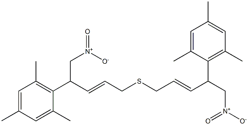 [1-(2,4,6-Trimethylphenyl)-2-nitroethyl]2-propenyl sulfide Struktur