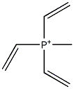 Methyltriethenylphosphonium Struktur