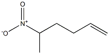 5-Nitro-1-hexene Struktur