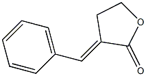 2-Benzylidene-4-hydroxybutyric acid 1,4-lactone Struktur