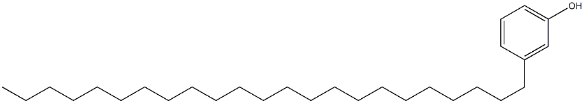 3-Tricosylphenol Struktur