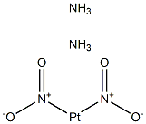 cis-Dinitrodiammineplatinum(II) Struktur