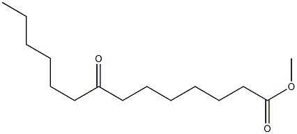 8-Ketomyristic acid methyl ester Struktur