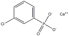 3-Chlorophenylphosphonic acid calcium salt Struktur