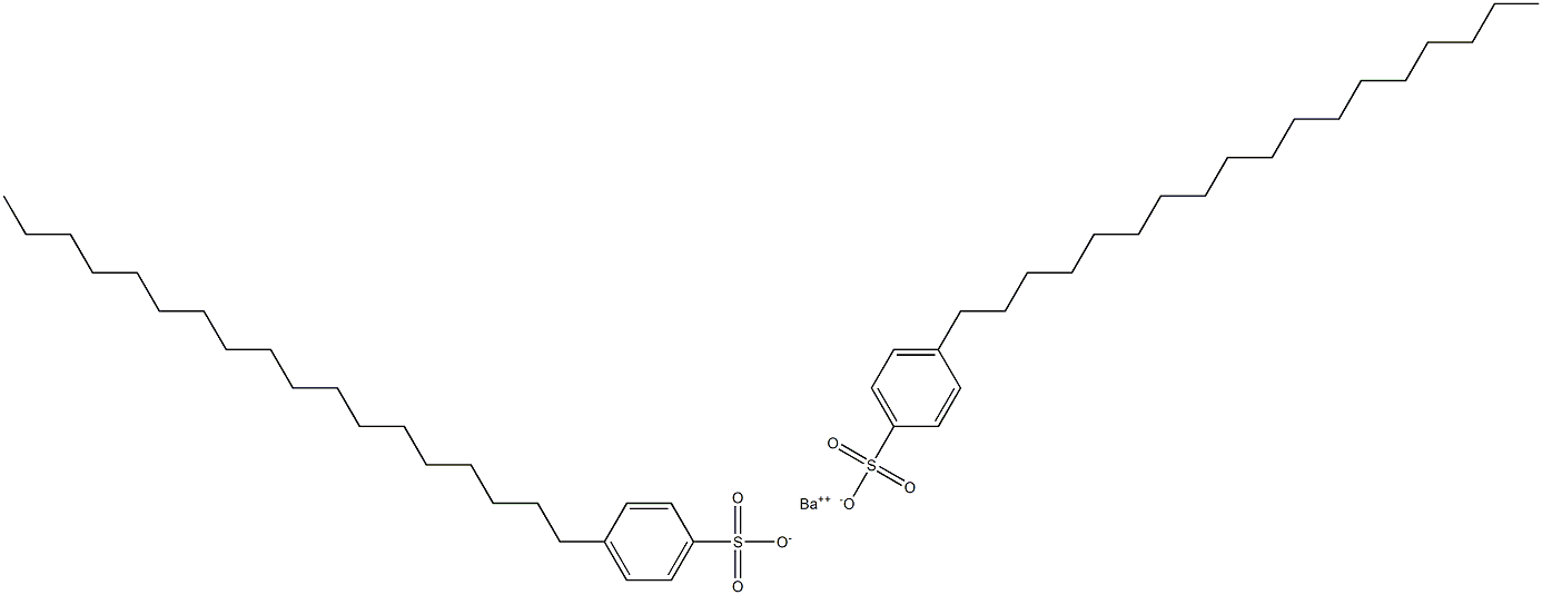 Bis(4-octadecylbenzenesulfonic acid)barium salt Struktur