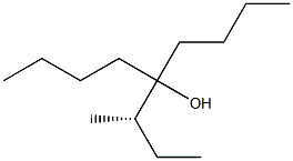 [S,(+)]-5-sec-Butylnonane-5-ol Struktur