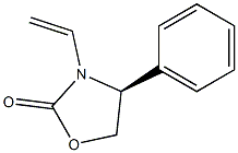 (4S)-3-Ethenyl-4-phenyloxazolidin-2-one Struktur