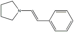 1-Styrylpyrrolidine Struktur