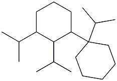 1',2,3-Triisopropyl-1,1'-bicyclohexane Struktur