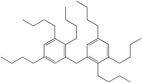 3,3'-Methylenebis(1,2,5-tributylbenzene) Struktur