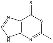 5-Methylimidazo[4,5-d][1,3]thiazine-7(3H)-thione Struktur