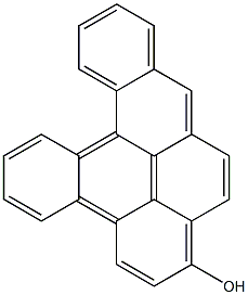 Dibenzo[def,p]chrysen-7-ol Struktur