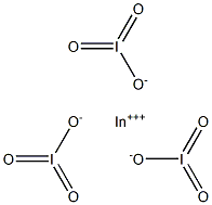 Triiodic acid indium(III) salt Struktur