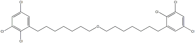 2,3,5-Trichlorophenylheptyl ether Struktur