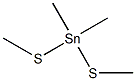 Dimethylbis(methylthio)stannane Struktur