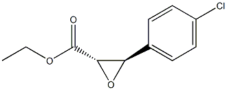 (2S,3R)-3-(4-Chlorophenyl)oxirane-2-carboxylic acid ethyl ester Struktur