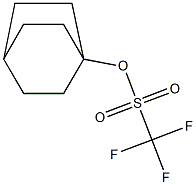 Bicyclo[2.2.2]octane-1-ol trifluoromethanesulfonate Struktur