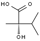 (S)-2,3-Dimethyl-2-hydroxybutanoic acid Struktur