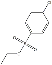 4-Chlorobenzenesulfonic acid ethyl ester Struktur