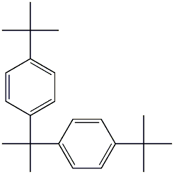 2,2-Bis(4-tert-butylphenyl)propane Struktur